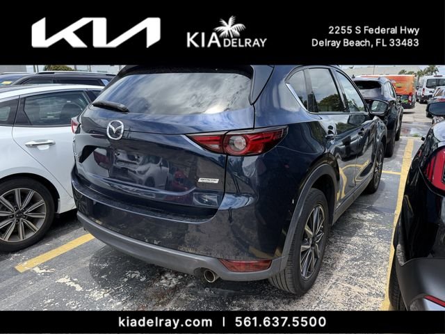 Used 2018 Blue Mazda Grand Touring image 7
