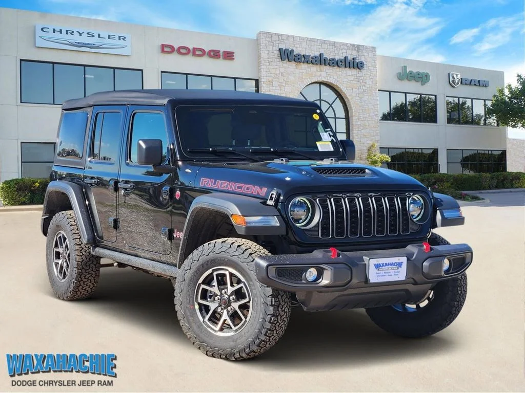 New 2026 Black Clear-Coat Exterior Paint Jeep Rubicon image 1