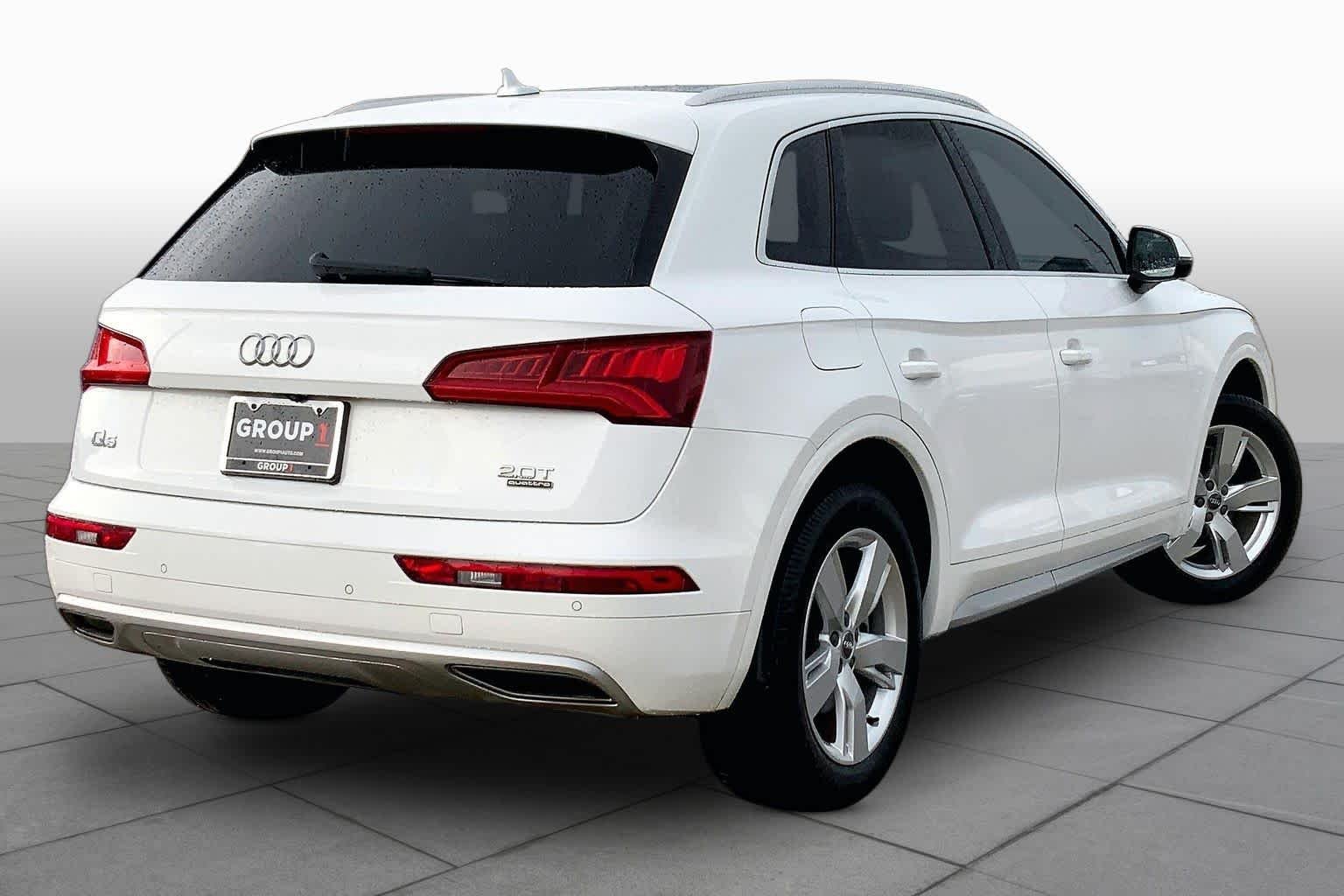 Used 2018 Ibis White Audi Premium Plus image 13