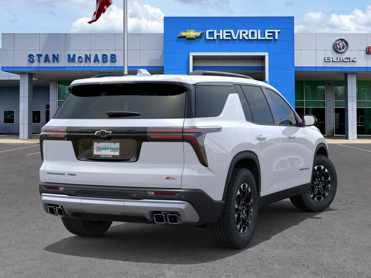 New 2027 Polar White Tricoat Chevrolet Z71 image 4