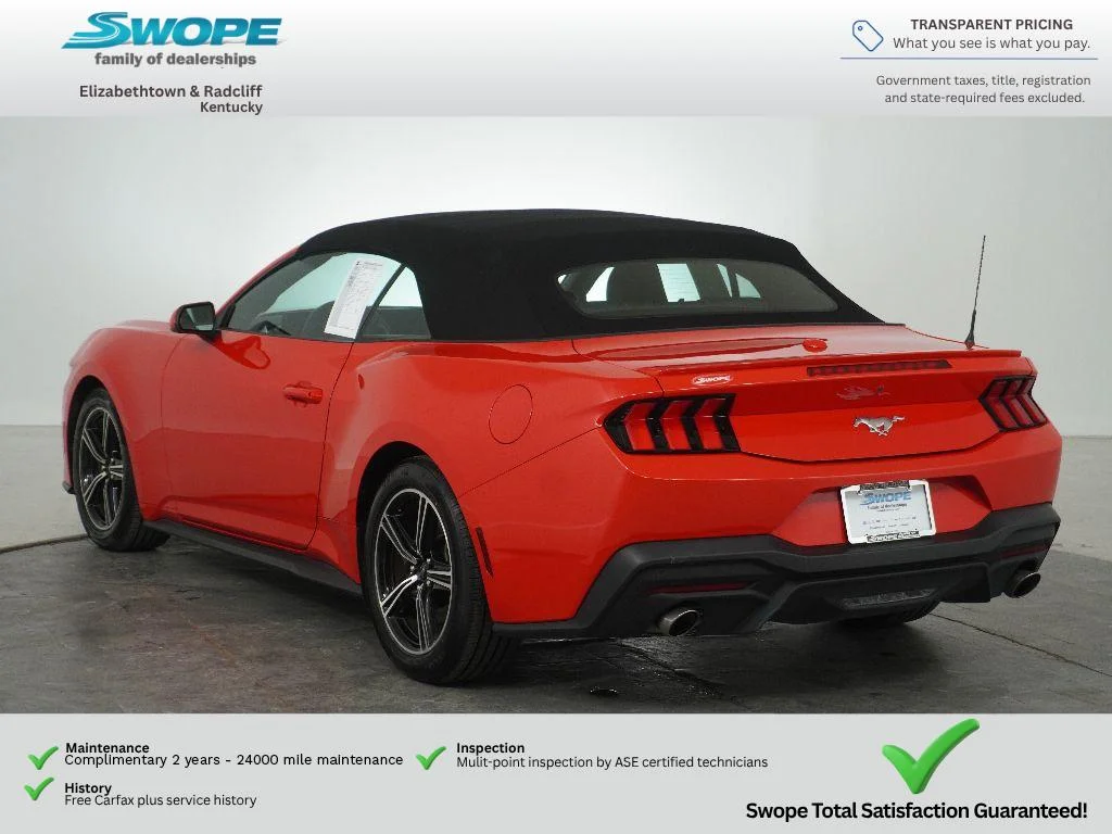 Used 2024 Race Red Ford EcoBoost Premium image 6