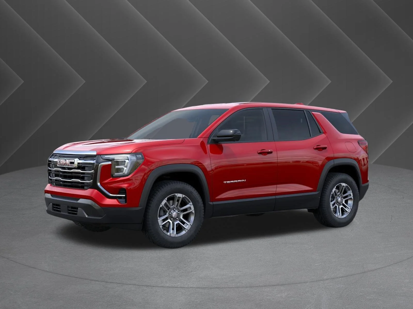 New 2026 Volcanic Red Tintcoat GMC Elevation image 2