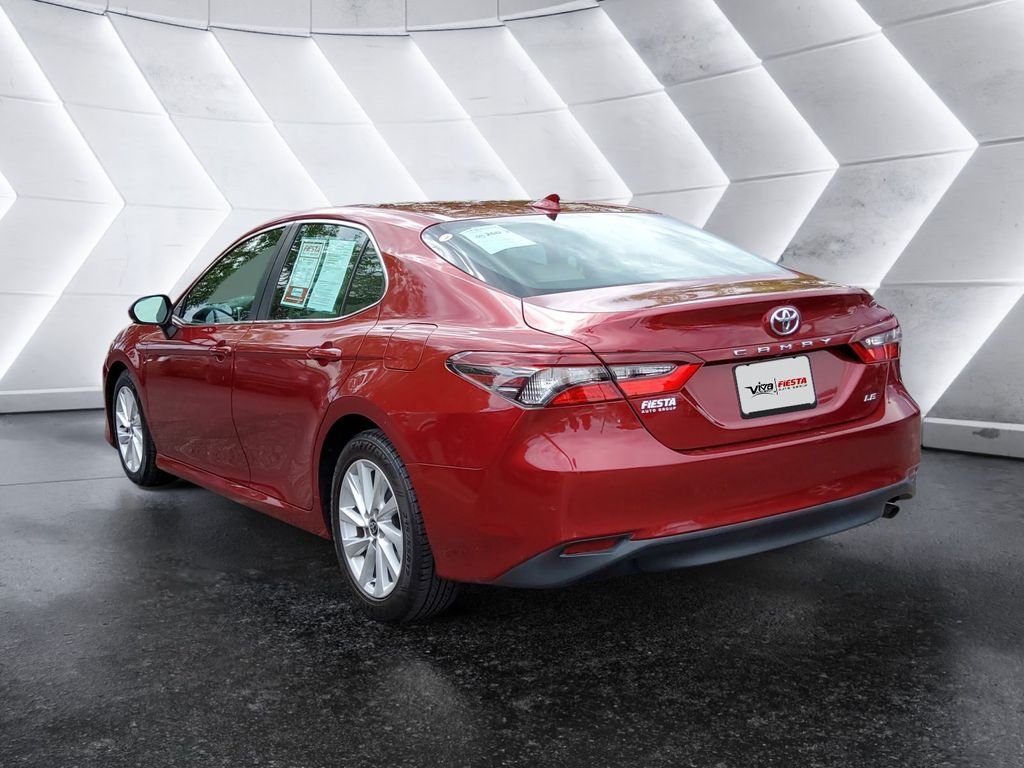 Used 2022 Red Toyota LE image 6