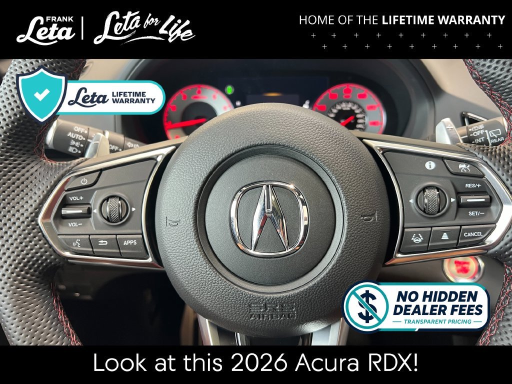New 2026 Platinum White Pearl Acura w/A-Spec Package image 29
