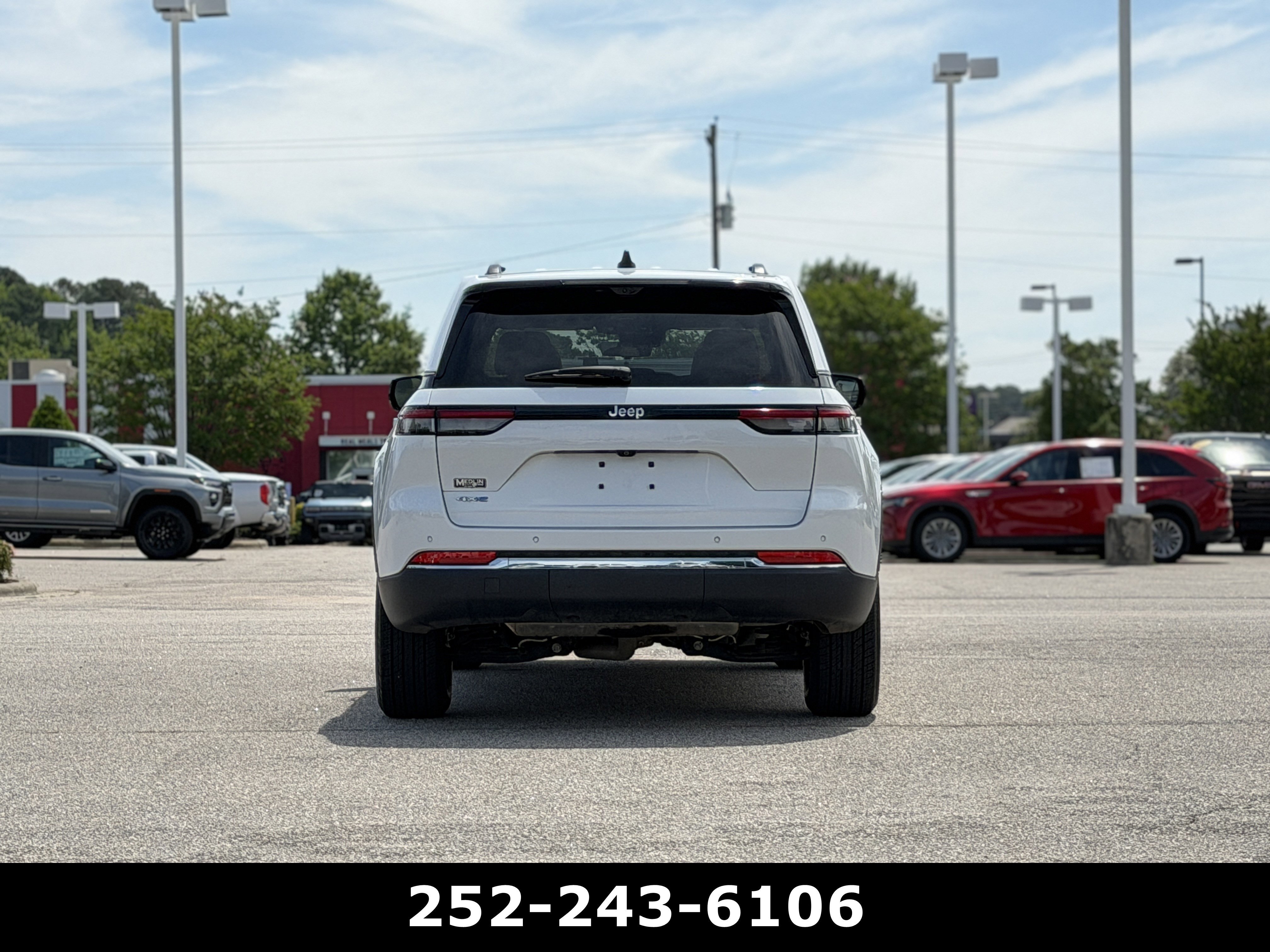 Used 2022 Bright White Clearcoat Jeep 4xe image 6