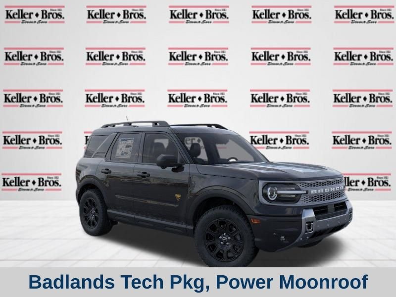 New 2026 Shadow Black Ford Badlands image 1