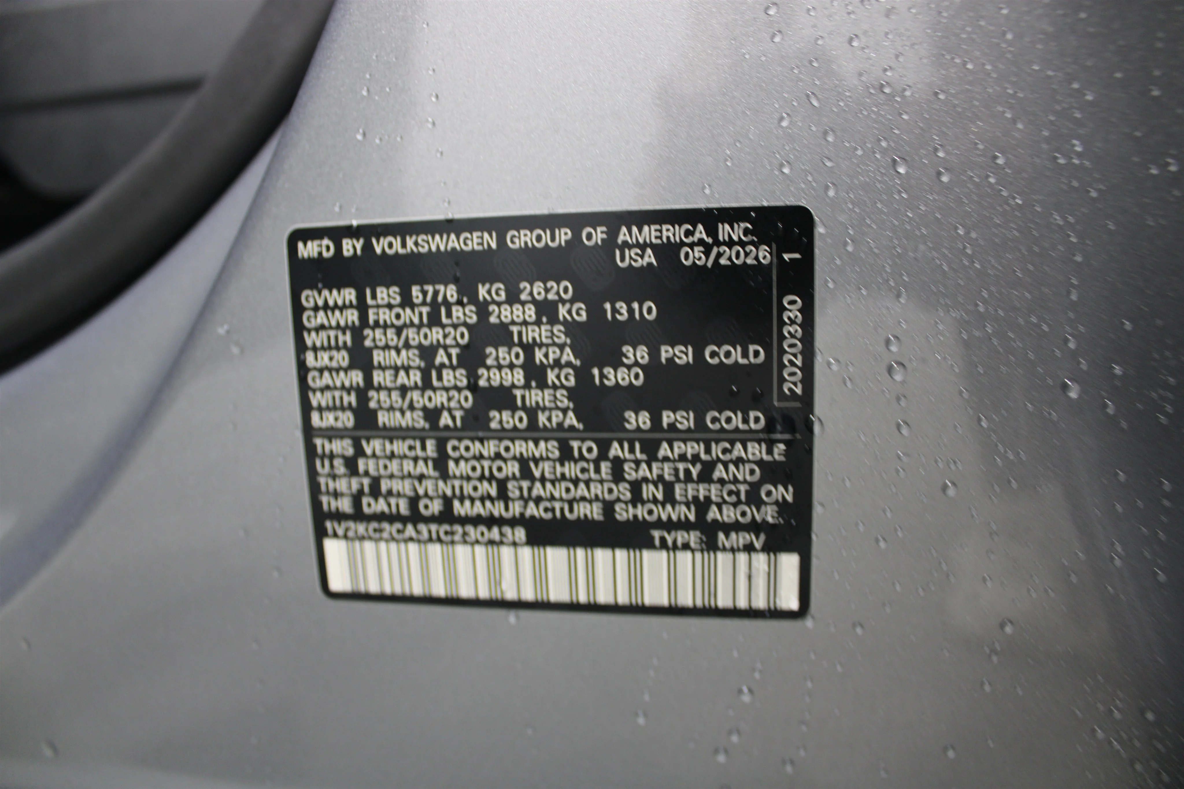 New 2026 Silver Mist Metallic Volkswagen 2.0T SE w/Technology image 35