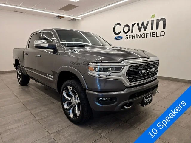 Used 2023 Granite Crystal Clearcoat Metallic Ram Limited image 7