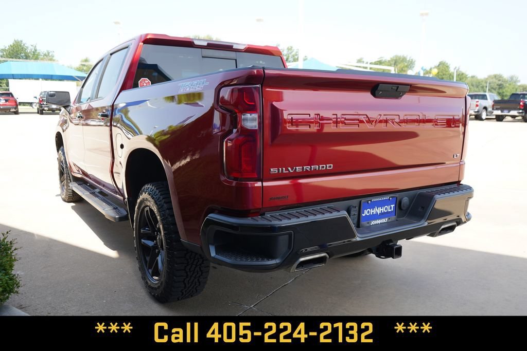 Used 2021 CHERRY RED TINTCOAT Chevrolet LT Trail Boss image 13