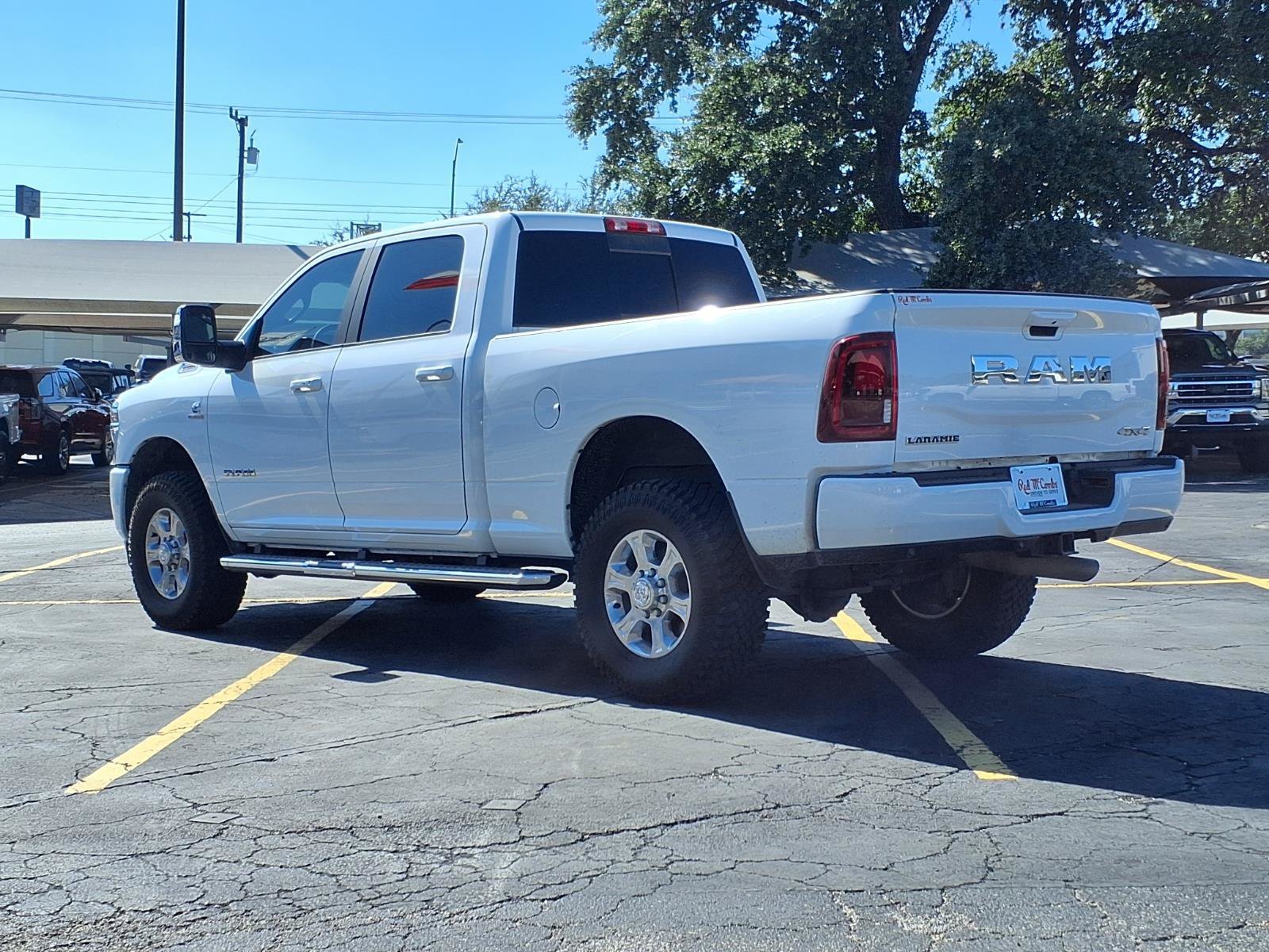 Used 2025 Bright White Clearcoat Ram Laramie image 7