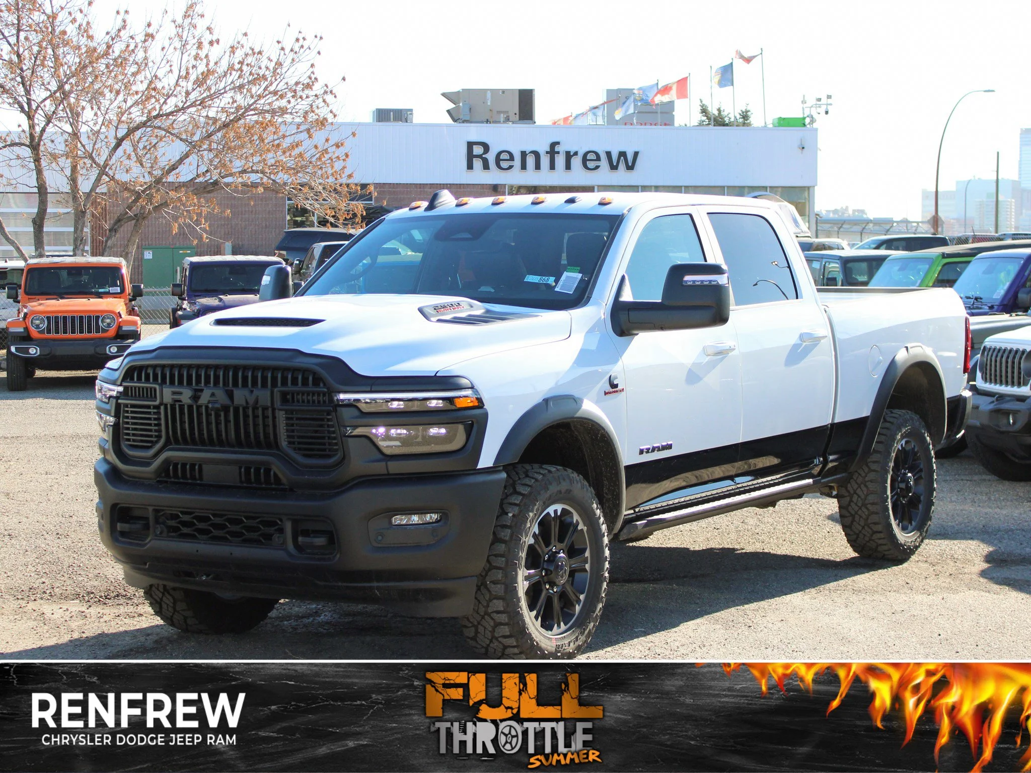 New 2026 White RAM Rebel* image 1
