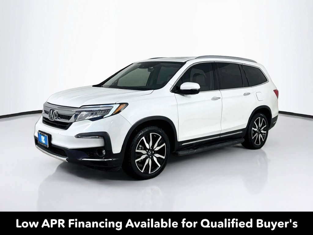 Certified Used 2021 Platinum White Pearl Honda Touring image 3