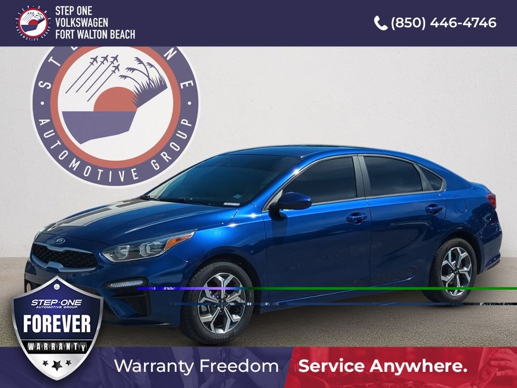 Used 2021 Blue Kia LXS image 1