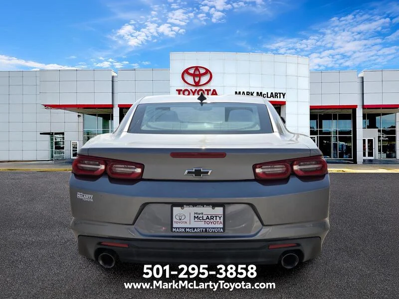 Used 2021 Steel Gray Metallic CHEVROLET 2DR CPE 1LS image 4