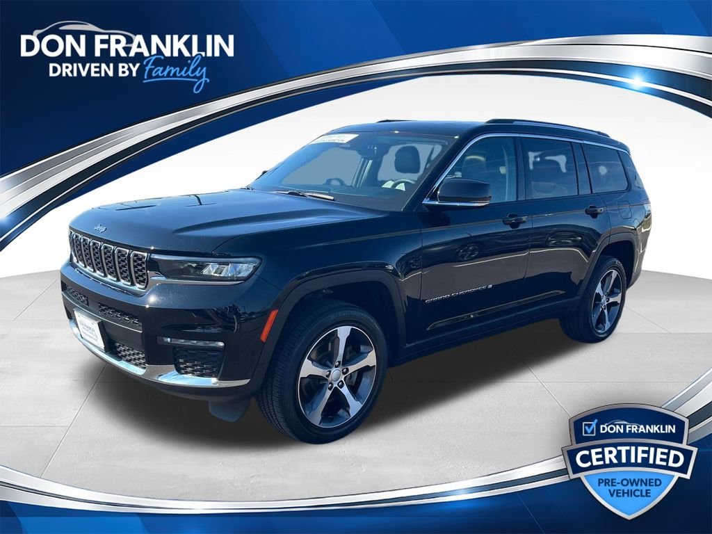 Certified Used 2023 Black Jeep Limited image 1