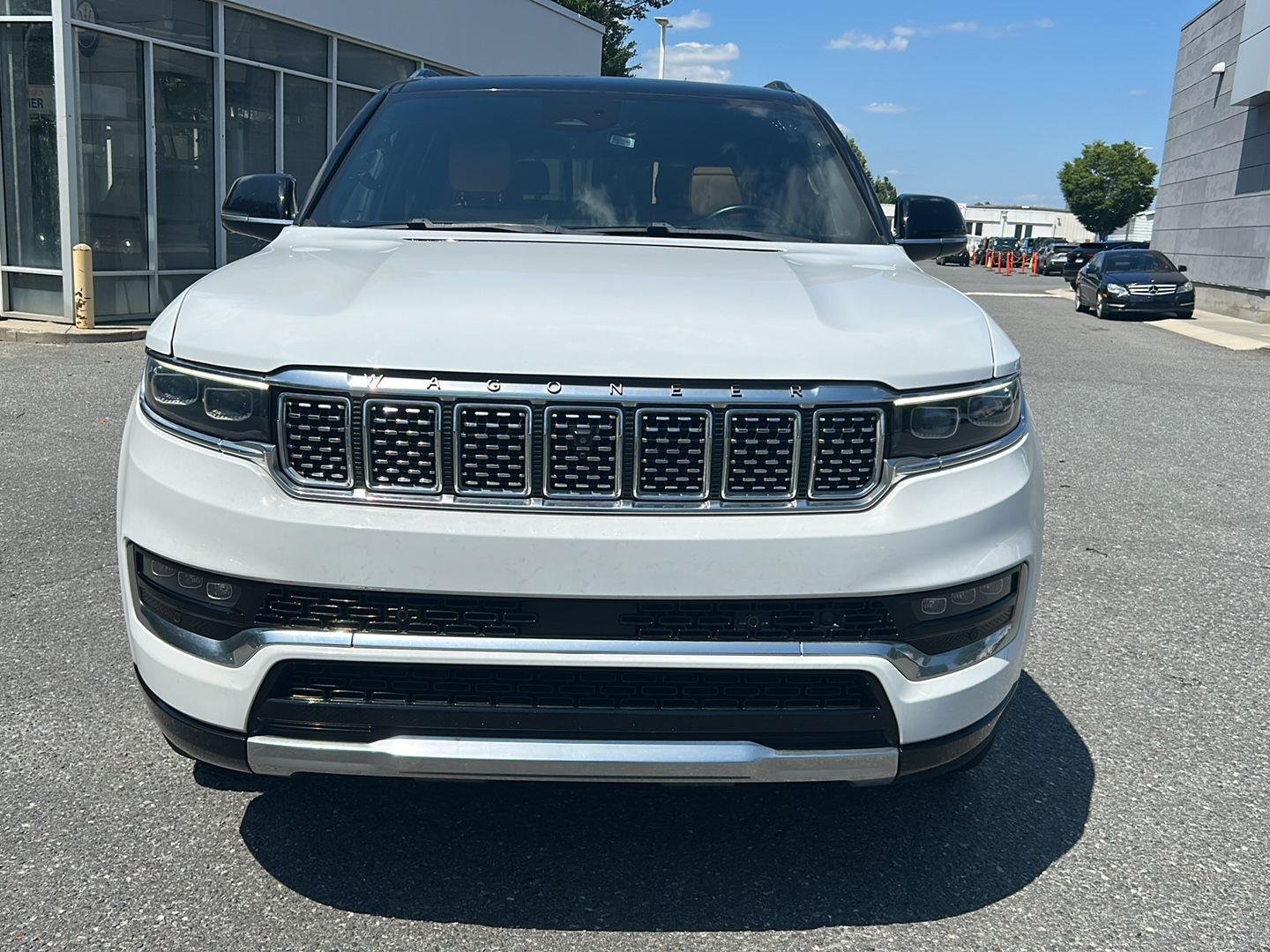 Used 2023 Bright White Clearcoat Jeep Series III image 8