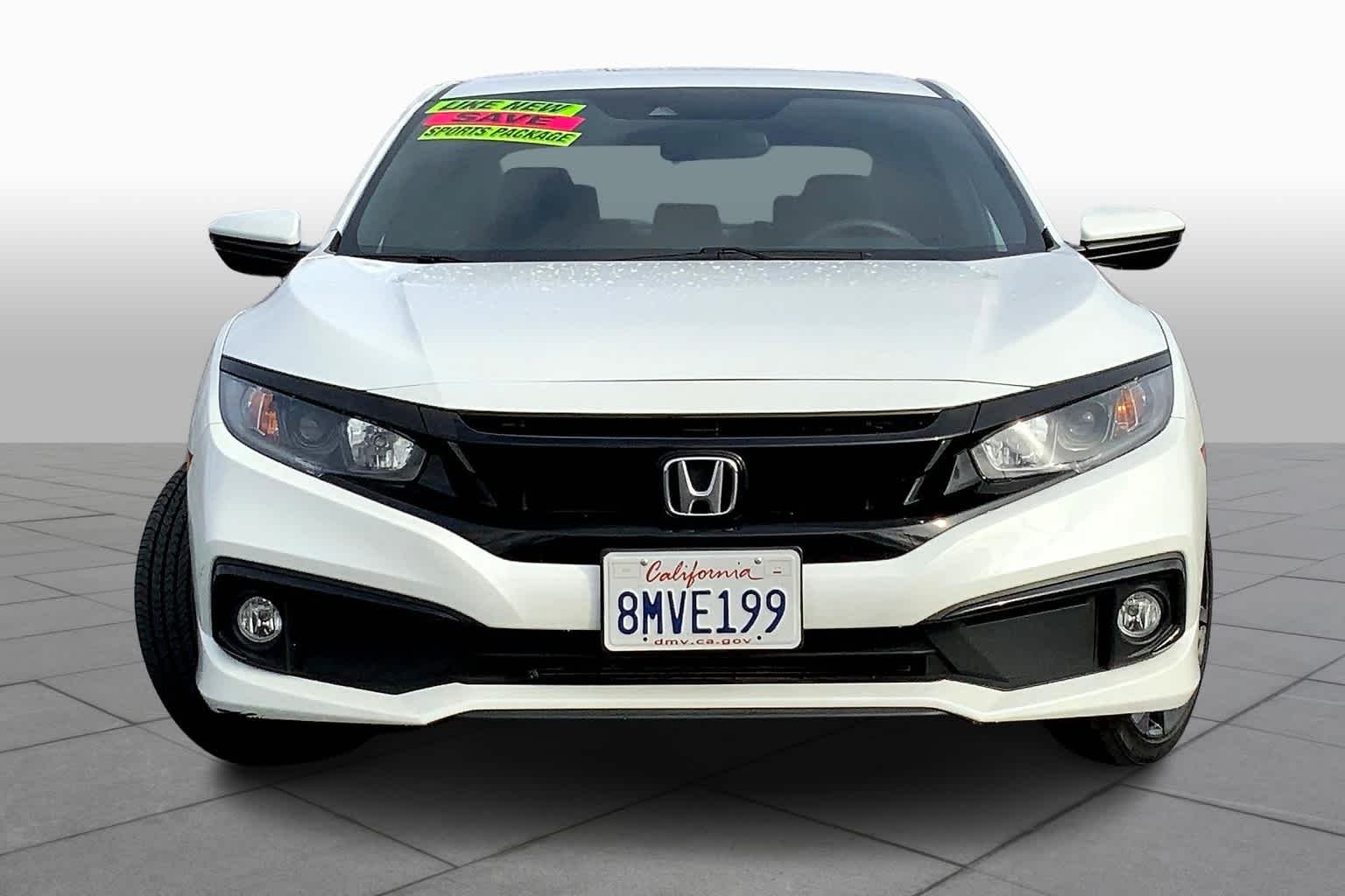 Used 2019 Platinum White Pearl Honda Sport image 3