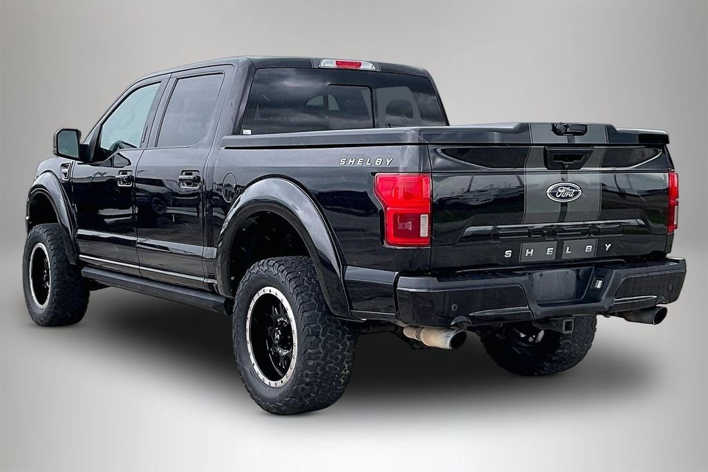 Used 2019 Agate Black Metallic Ford Lariat SHELBY image 4