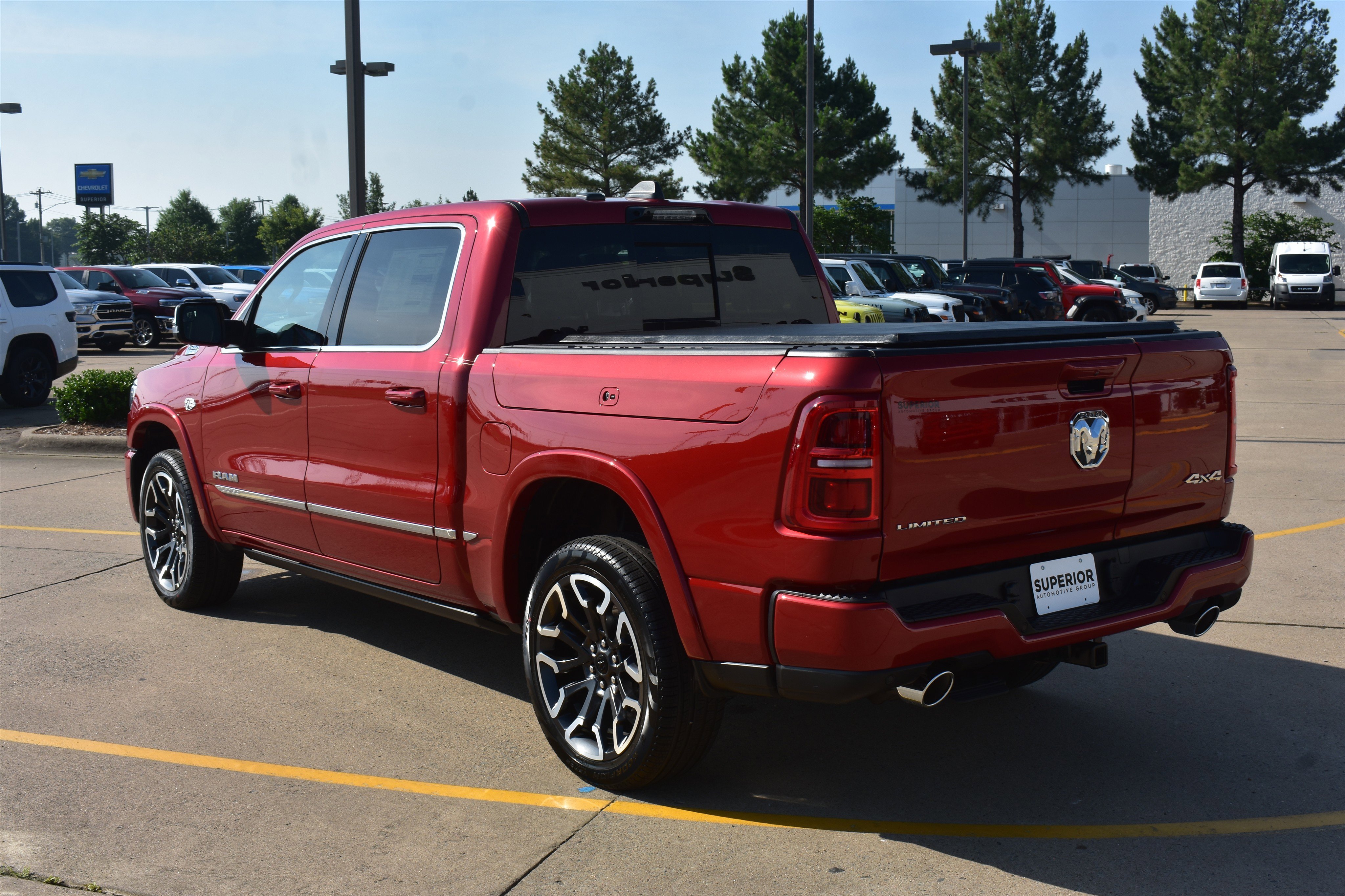 New 2026 Molten Red Pearlcoat RAM Limited image 9