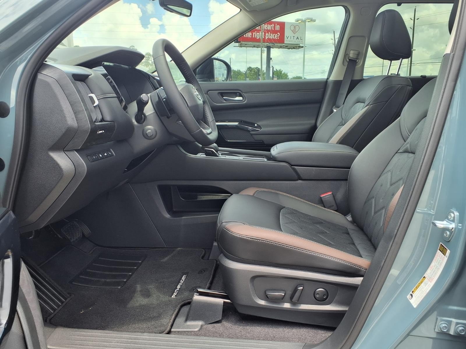 2026 Nissan Pathfinder Platinum Green at Robbins Nissan