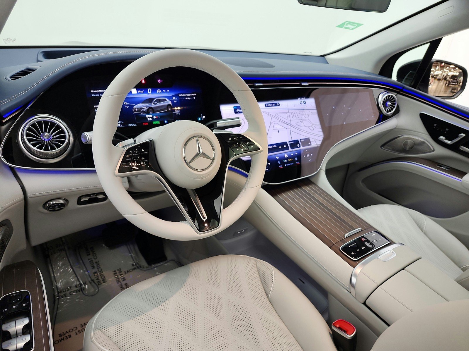 New 2026 Black Mercedes-Benz EQS 400 4MATIC® SUV image 9