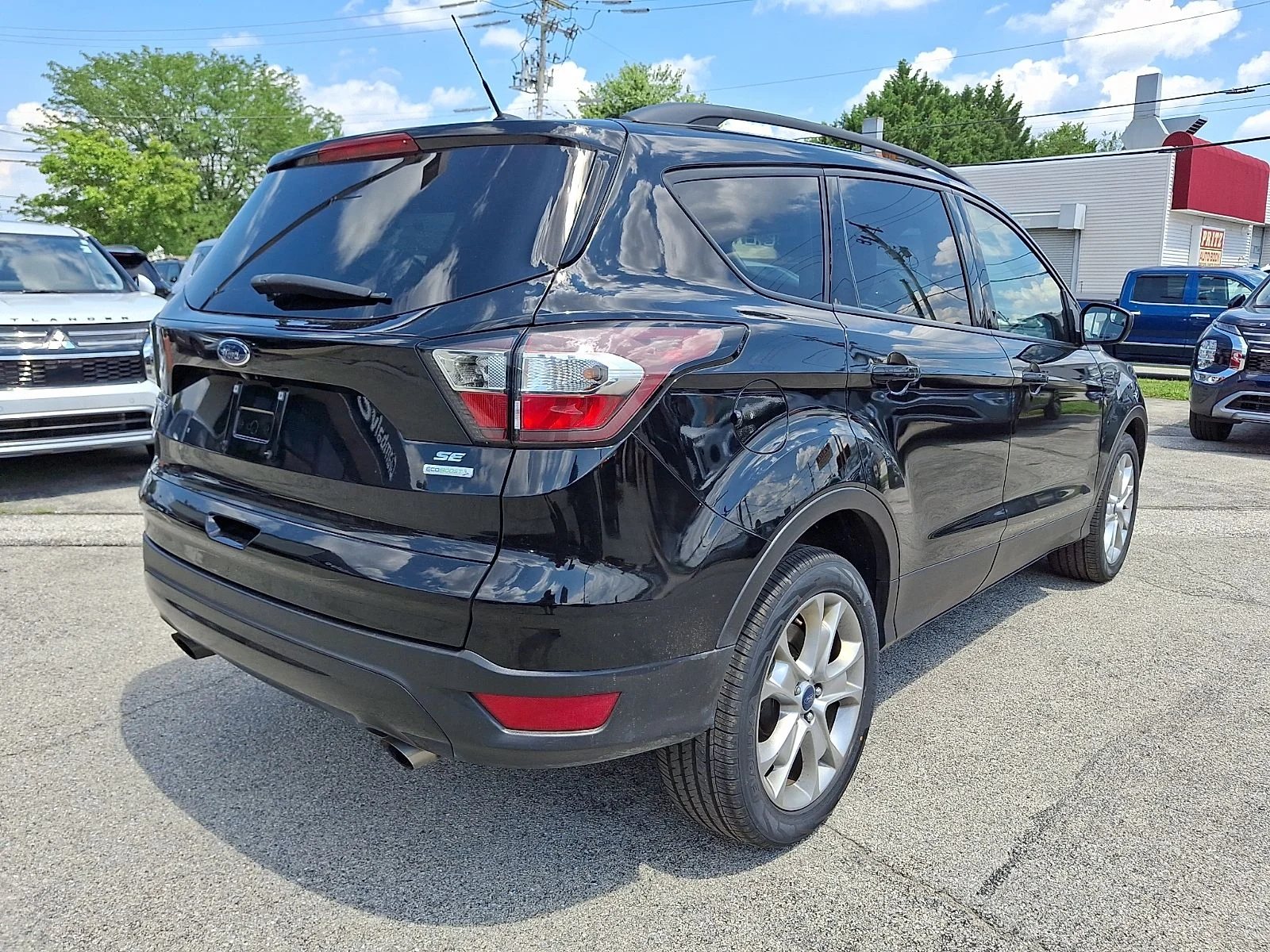 Used 2018 Black Ford SE image 7