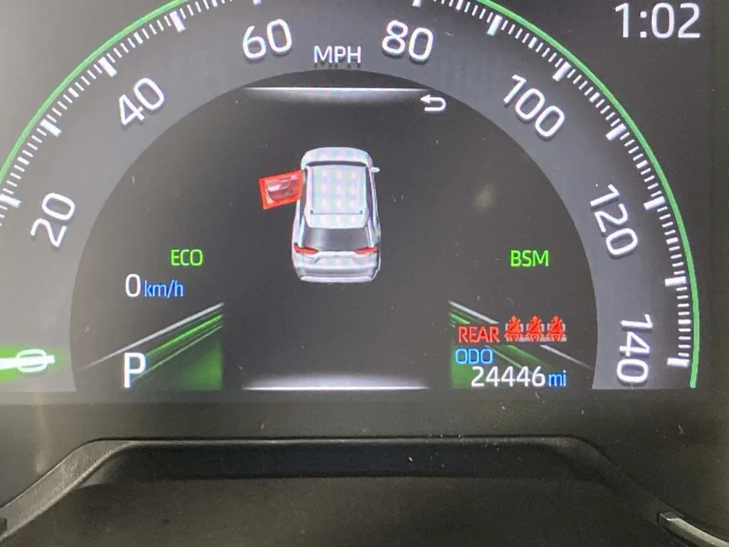 Used 2025 Silver Sky Metallic Toyota LE image 19