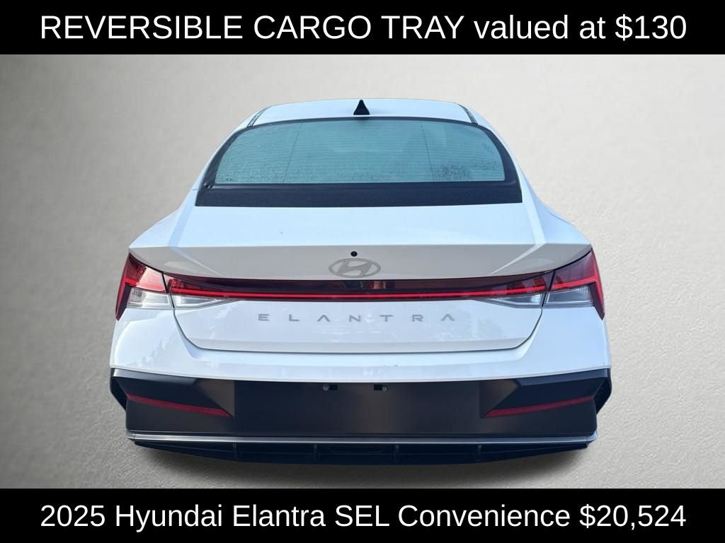 Used 2025 White Hyundai SEL Convenience image 4