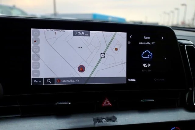 Used 2025 Blue Kia EX image 3
