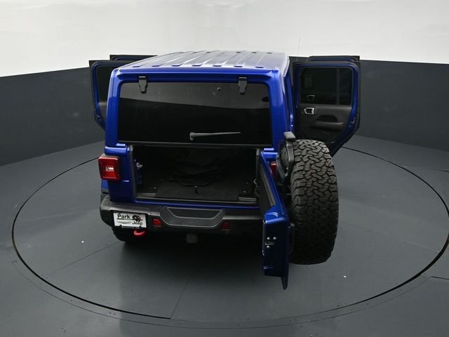 Used 2020 Blue Jeep Unlimited Rubicon image 29