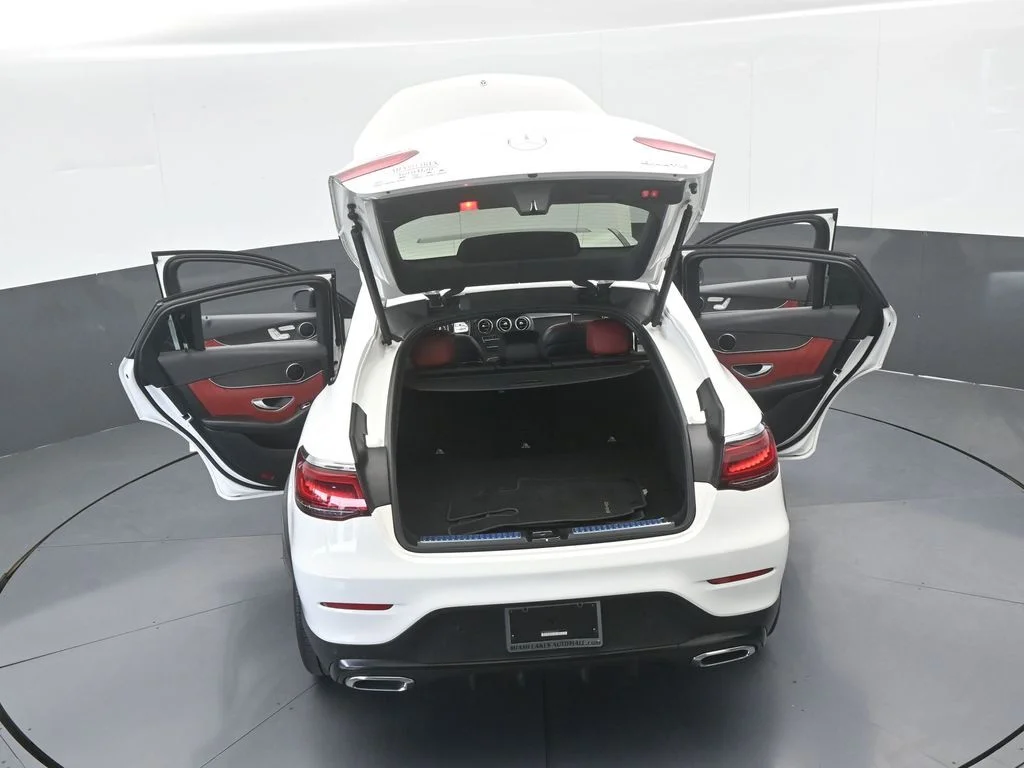 Used 2022 Diamond White Mercedes-Benz GLC 300 Coupe image 80
