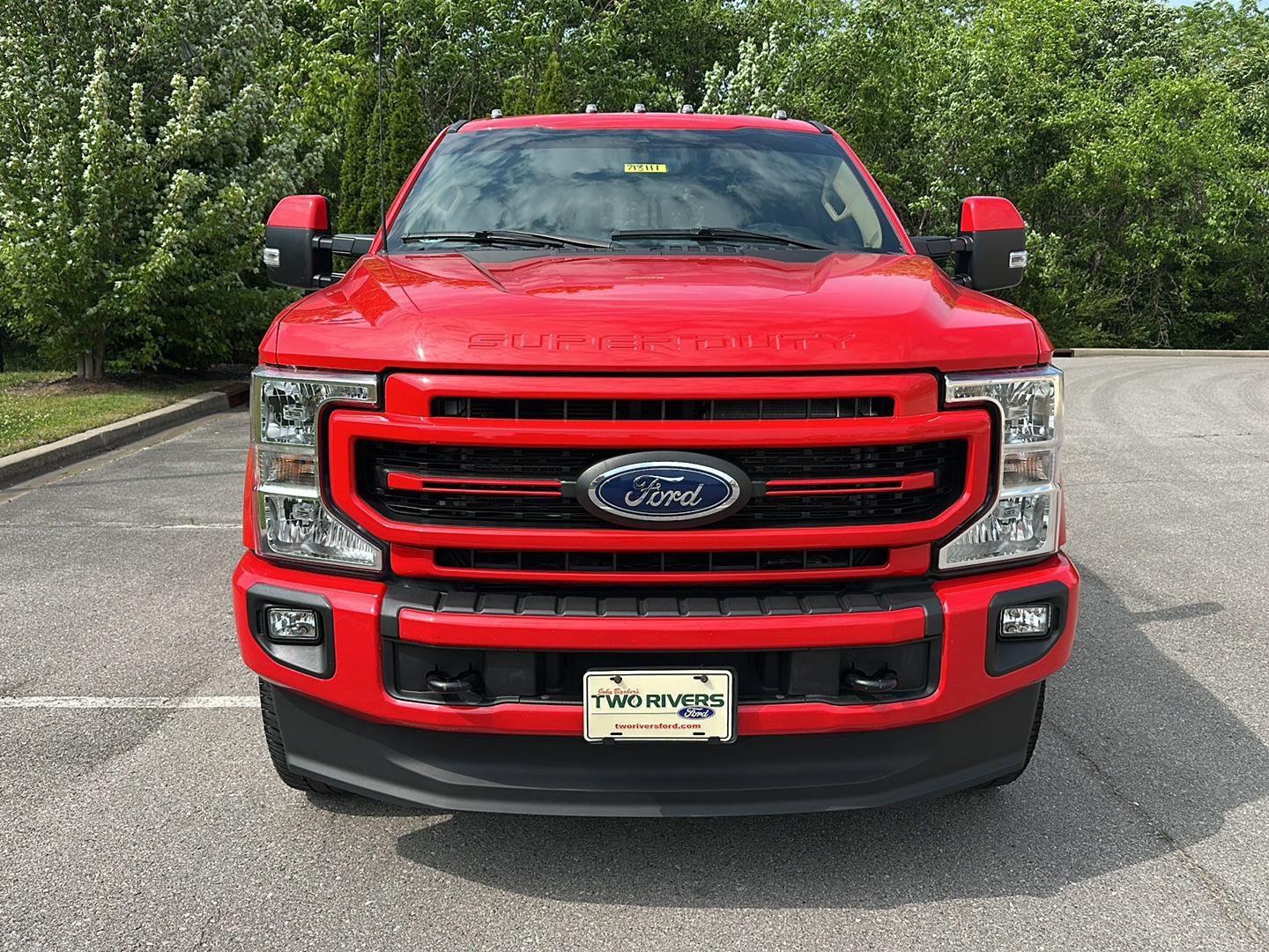 Certified Used 2022 Red Ford LARIAT image 8