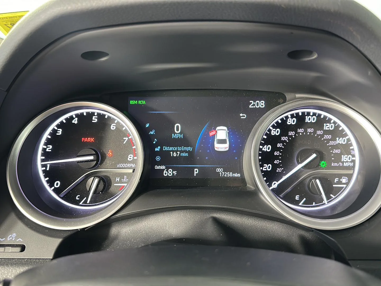 Used 2024 Reservoir Blue Toyota XLE image 16