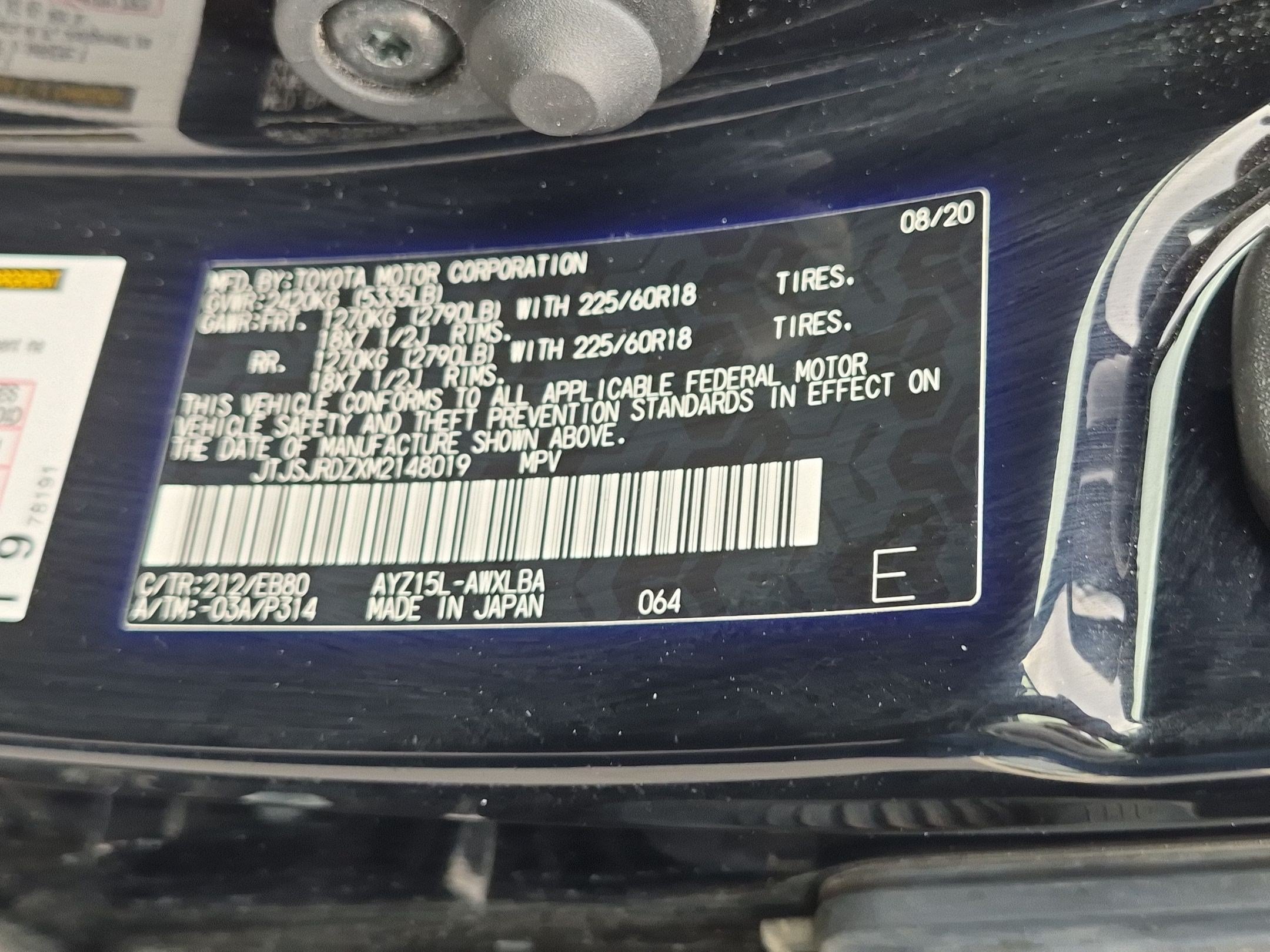 Certified Used 2021 Black Lexus F SPORT Black Line image 32