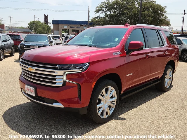 Pre-Owned 2021 Chevrolet Tahoe High Country 4WD 4D Sport Utility