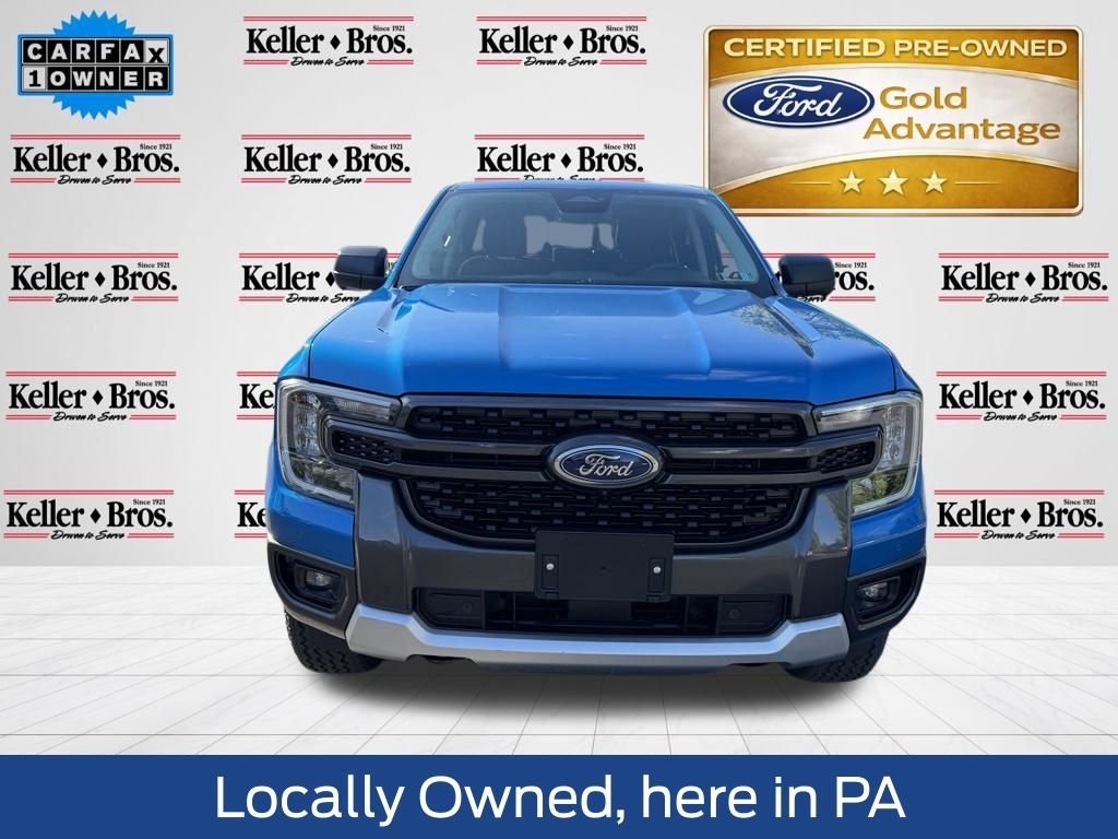 Certified Used 2024 Blue Ford XLT image 2