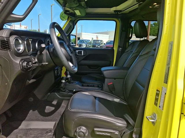 Used 2023 Yellow Jeep Sahara image 8