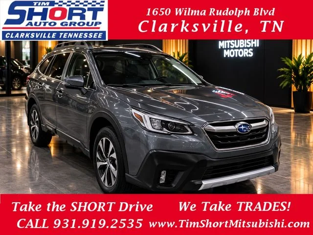 Used 2021 Gray Subaru Limited image 1