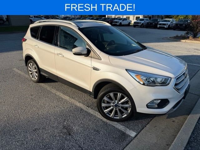 Used 2017 White Ford Titanium image 1