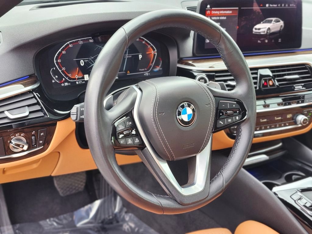 Certified Used 2023 White BMW 540i xDrive image 21