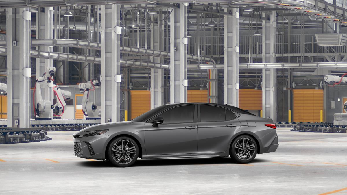New 2027 Heavy Metal with Midnight Black Metallic roof Toyota XSE image 3