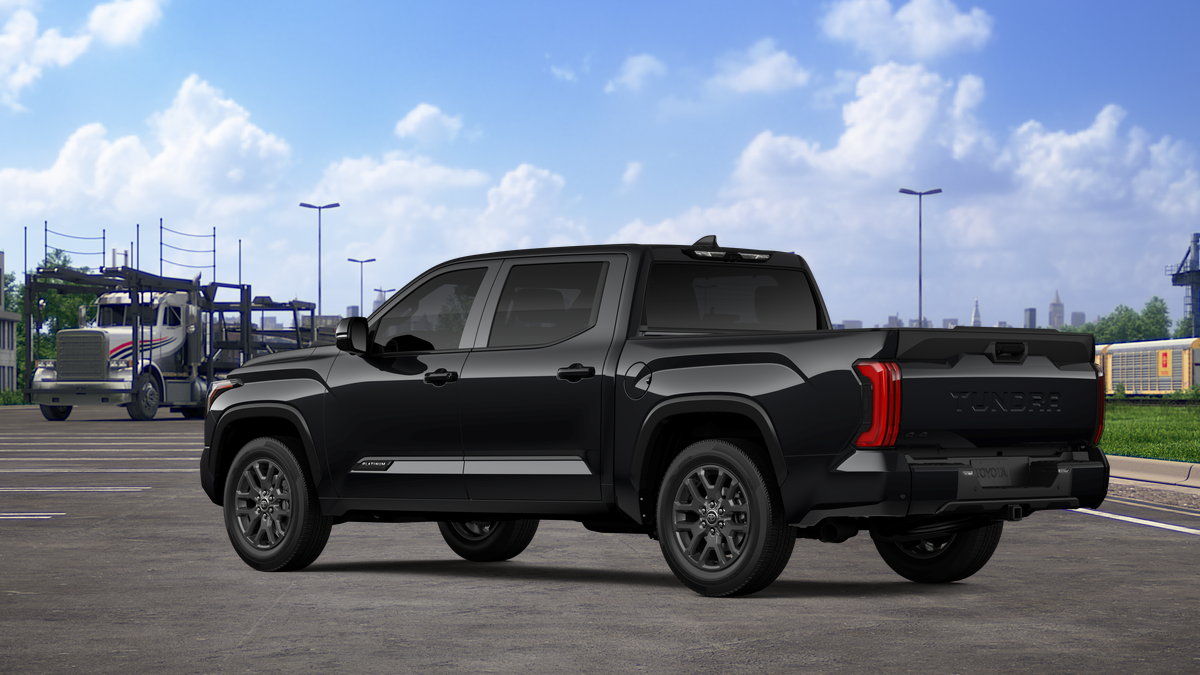 New 2026 Midnight Black Metallic Toyota Platinum image 6