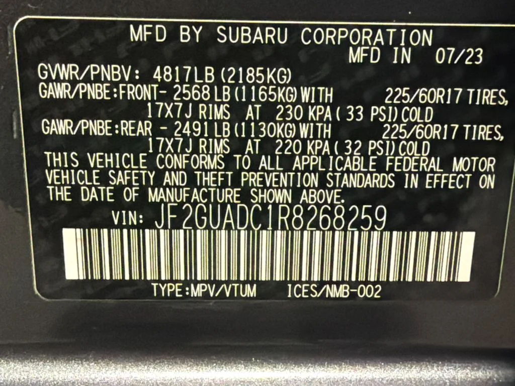 Certified Used 2024 Magnetite Gray Metallic Subaru Premium image 41