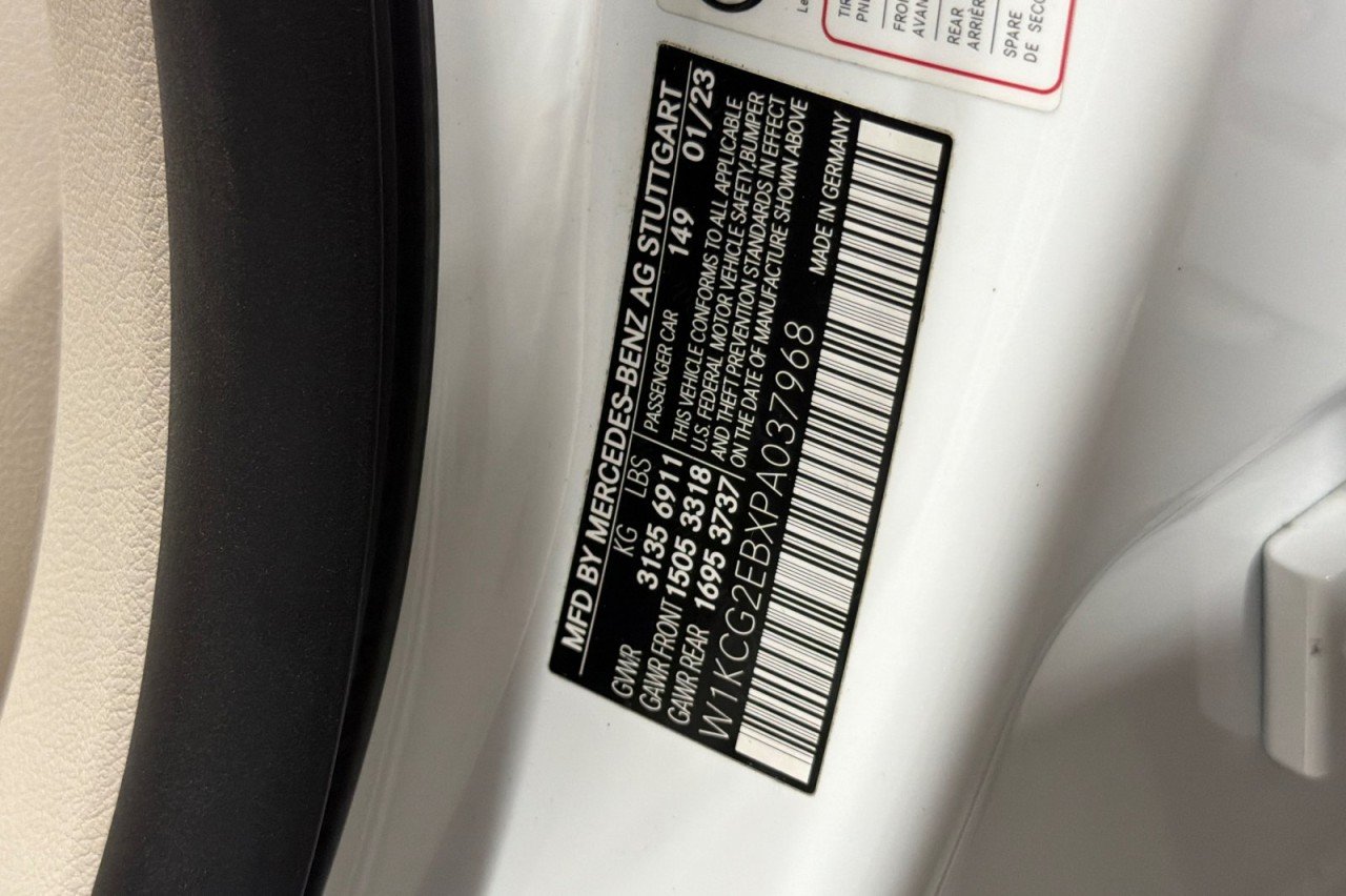 Certified Used 2023 Polar White Mercedes-Benz EQS 450 image 27