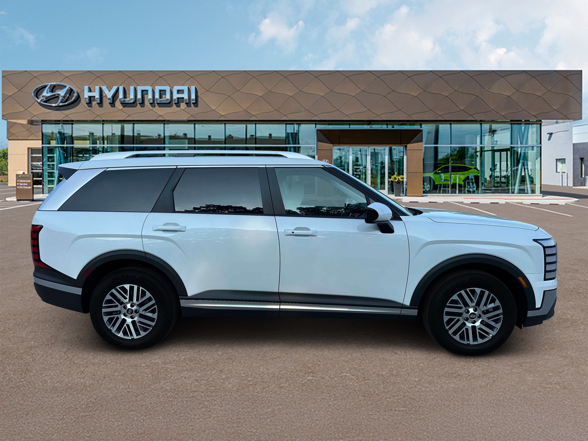 New 2027 White Hyundai SEL AWD image 9
