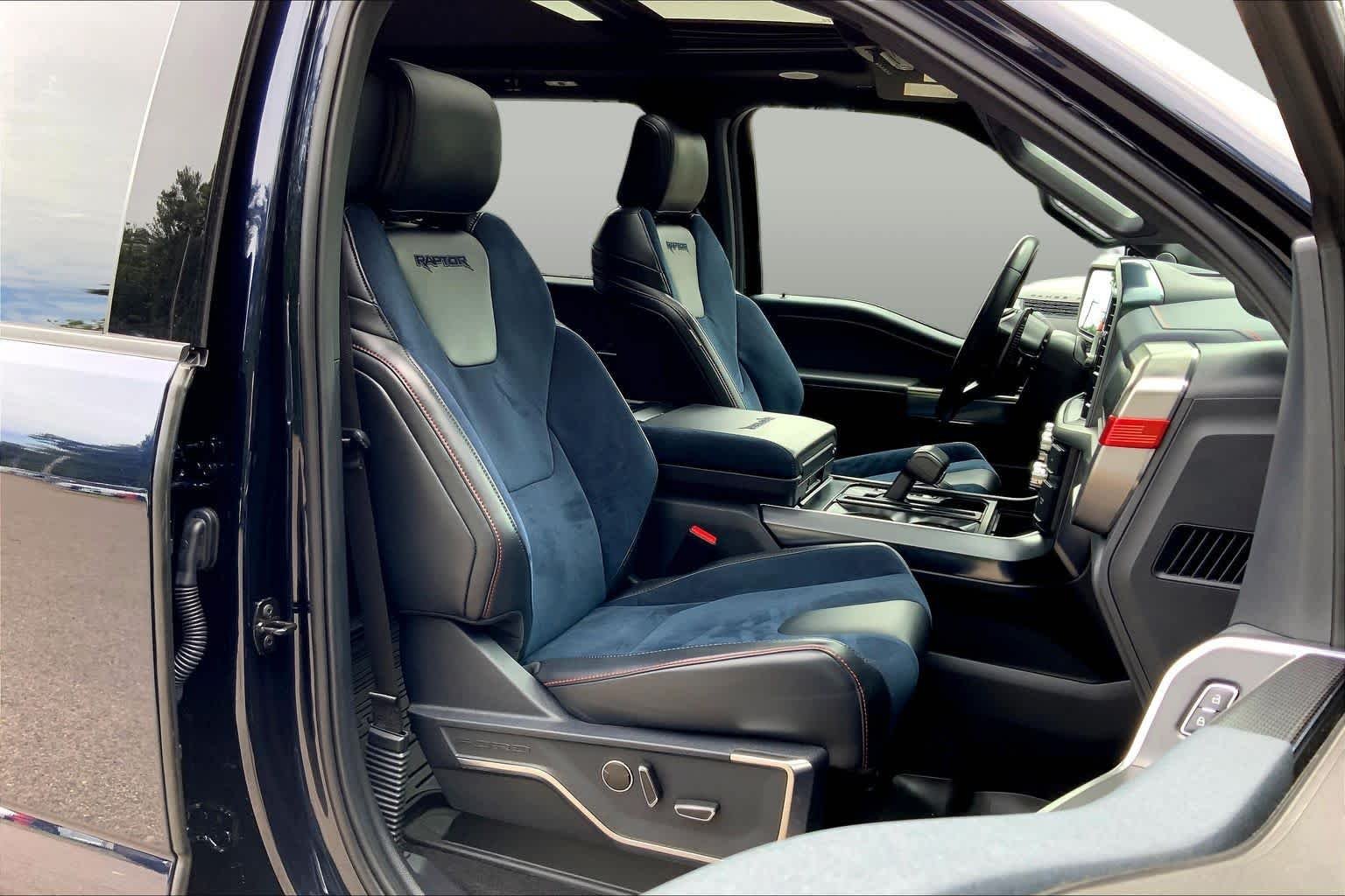Used 2023 Antimatter Blue Metallic Ford Raptor image 8