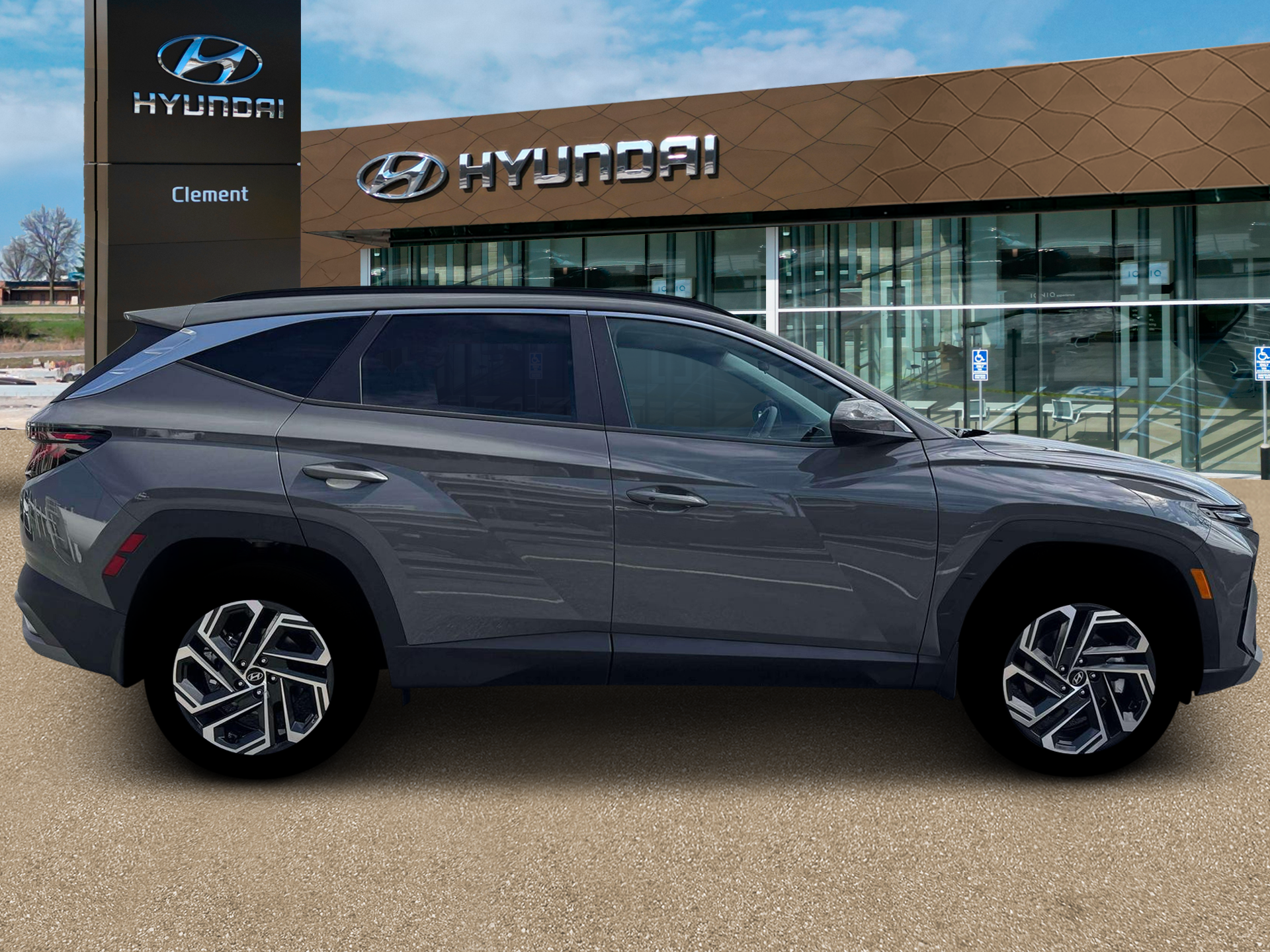 New 2026 Gray Hyundai SEL Plus AWD image 9