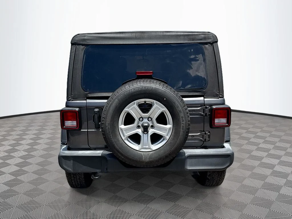 Used 2022 Gray Jeep Unlimited Sport S image 7
