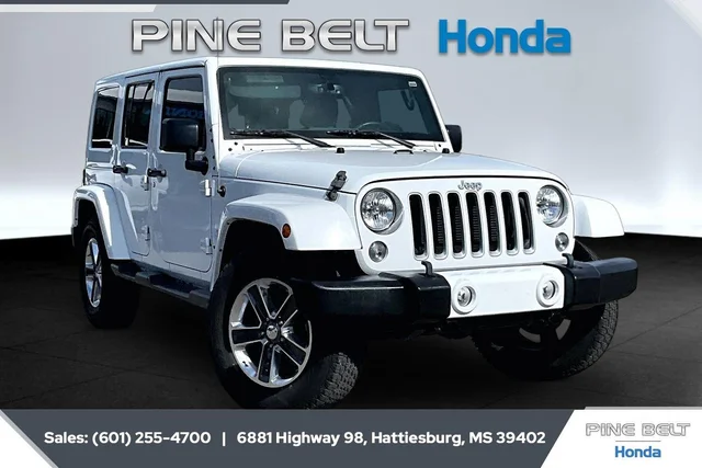 2016 Jeep Wrangler Unlimited Sahara
