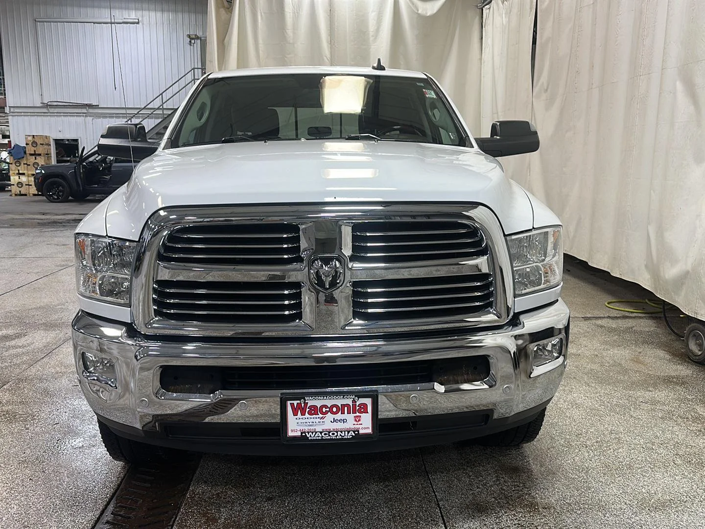 Used 2018 Bright White Clearcoat Ram Big Horn image 9